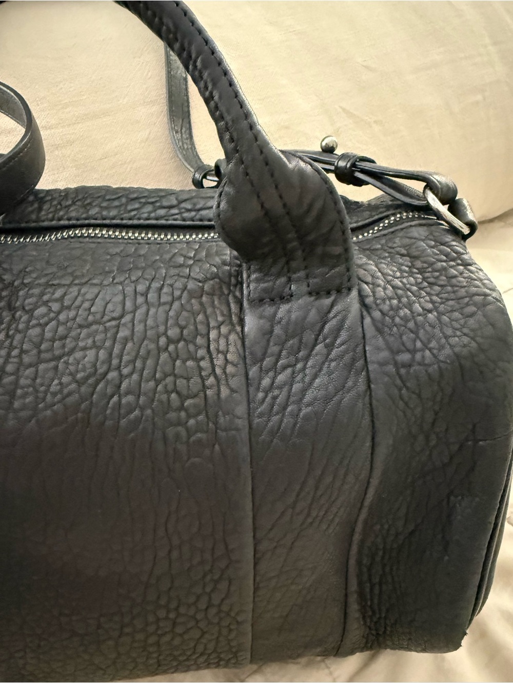 Alexander Wang studded Rocco bag in black and silver - Picture 3 of 10